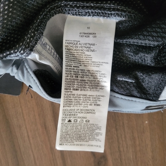 Hurley Nike Dri-Fit Cool Gray Shorts Size 10 - Picture 9 of 10